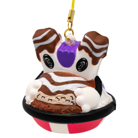 HEY5! Family Squishies Charm - Chocolate Ziby